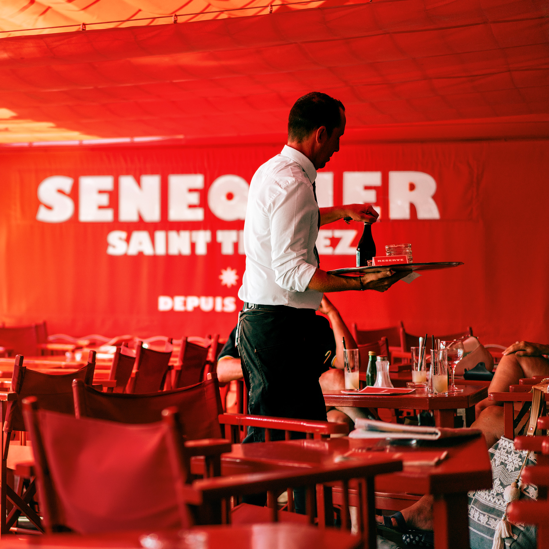 Le Senequier Kellner Urlaub in Frankreich Blonde Bavaria Reiseblog