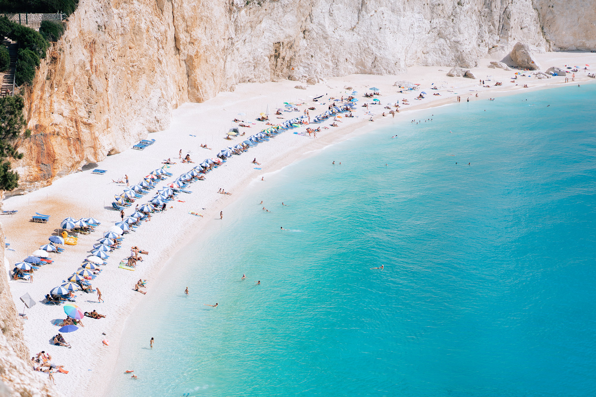 Strand Porto Katsiki Urlaub Griechenland Reisen Blog Blonde Bavaria