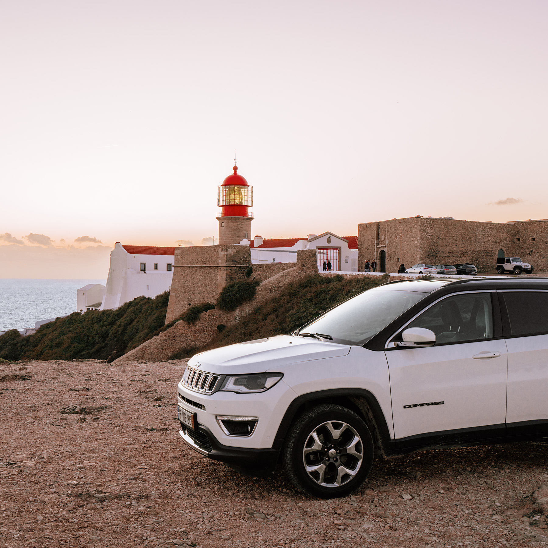 Cabo de São Vicente Algarve Portugal Roadtrip Reisen mit dem Auto Travelblog