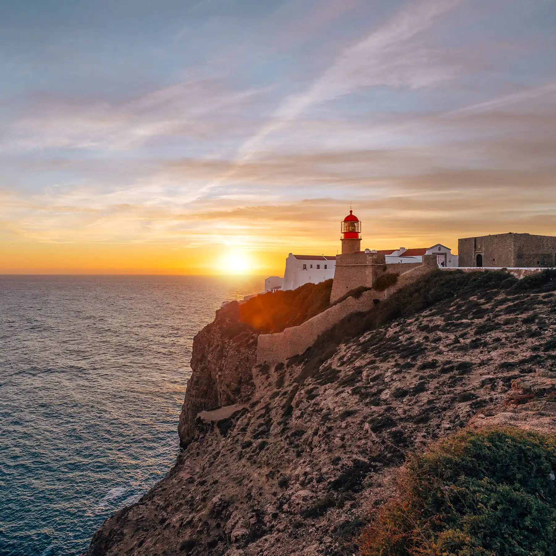 Cabo de Sao Vicente Cliff Portugal Travel Guide Travel Blog
