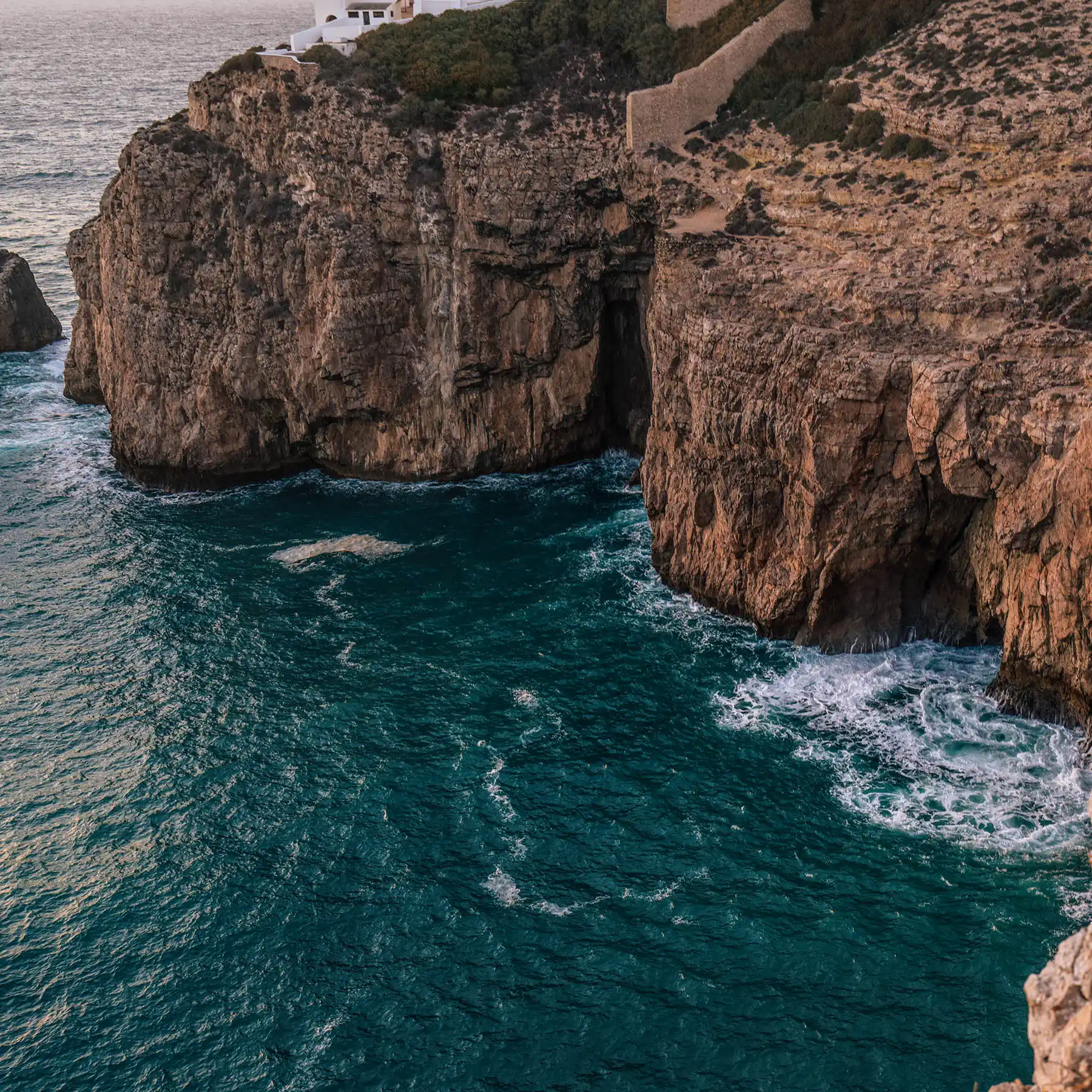 Cliffs Atlantic coast travel blog La Blonde