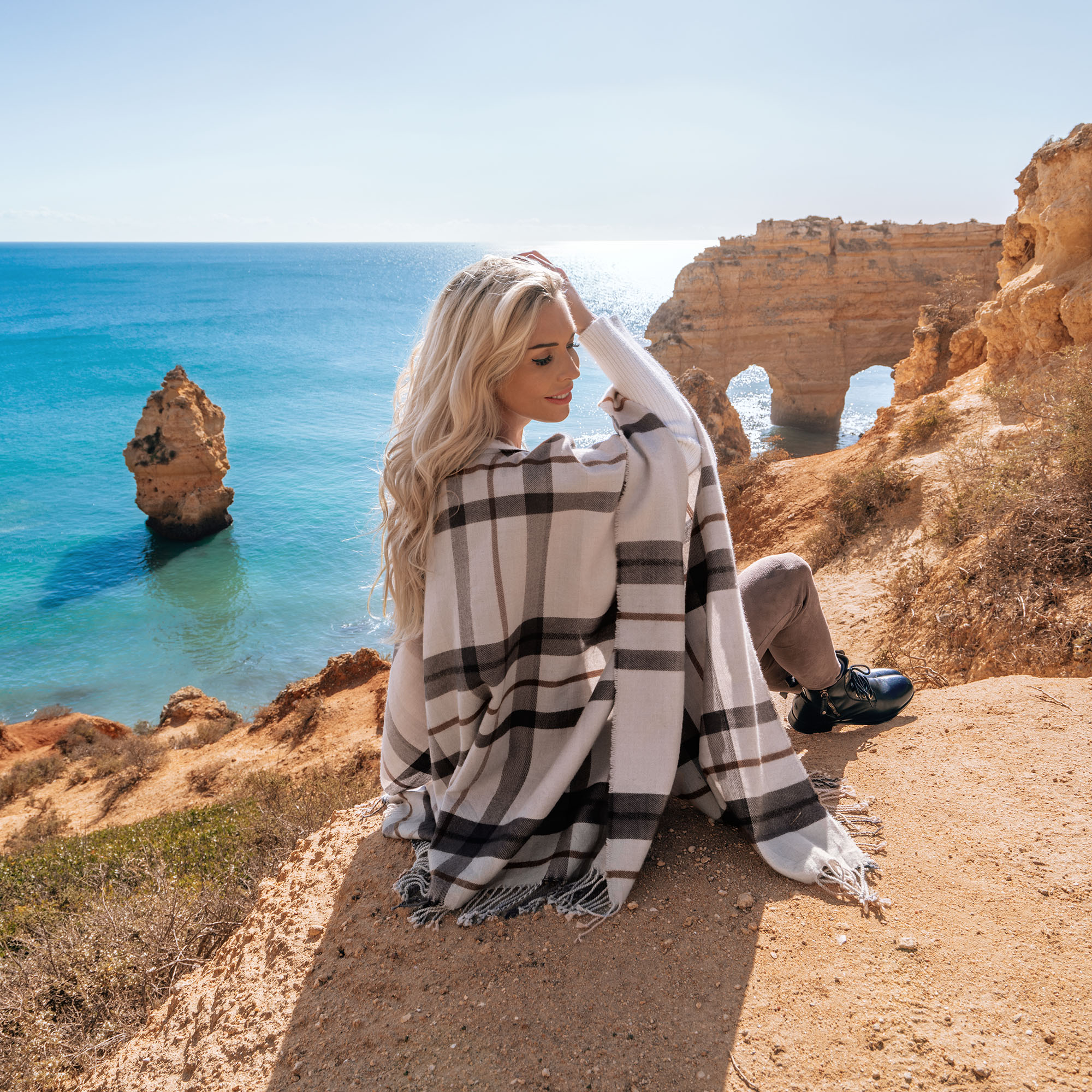Praia da Marinha Felsen Algarve Vera Hutterer Sehenswürdigkeiten Portugal