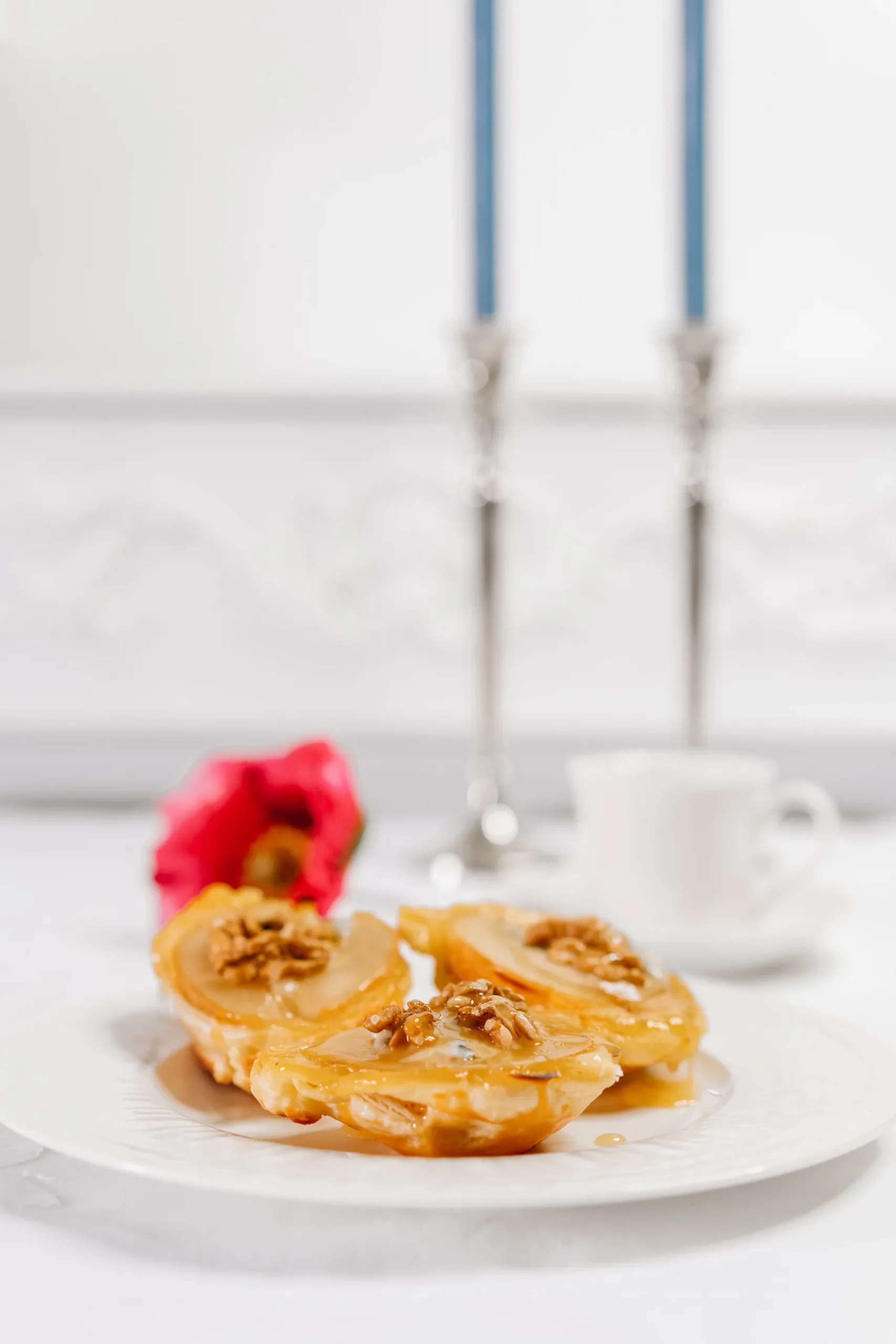 Gebackene Birnen Gorgonzola Dessert Rezept La Blonde Lifestyle Blog